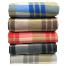 Tartan throw checked for sale  WIGSTON