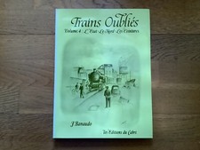 Livre trains oubliés d'occasion  Cabestany