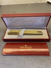 Sheaffer gold plated for sale  HULL