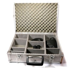 Fotokoffer kamerakoffer silber gebraucht kaufen  Deutschland
