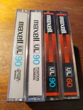 Maxell c60 90used for sale  LONDON