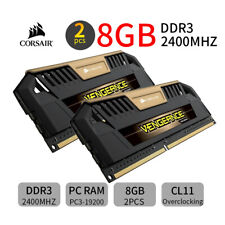 Corsair Pro 16GB 2x 8GB DDR3 2400MHz PC3-19200 Memória Ram overclocking Ouro Reino Unido comprar usado  Enviando para Brazil