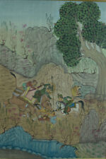 Antique painting silk d'occasion  Expédié en Belgium
