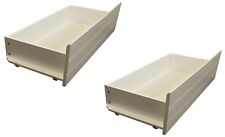 Underbed drawers white for sale  SWINDON