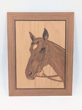 Horse wooden mosaic for sale  Lake in the Hills