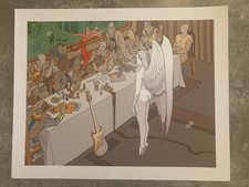 Sérigraphie hendrix moebius d'occasion  Nîmes