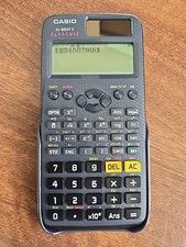Calculadora científica Casio FX-85GTX Classwiz preta testada  comprar usado  Enviando para Brazil