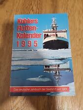 Köhlers flottenkalender 1995 gebraucht kaufen  Münster