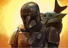 Baby yoda mandalorian for sale  THATCHAM