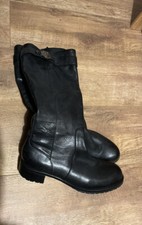 Dkny leather boots for sale  BELFAST
