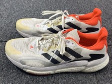 Tênis de corrida Adidas Solar Boost 3 masculino branco atlético S42994 tamanho 11, usado comprar usado  Enviando para Brazil