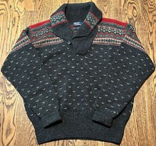 Suéter polo vintage Ralph Lauren médio 97% lã tricô manual em excelente estado usado comprar usado  Enviando para Brazil