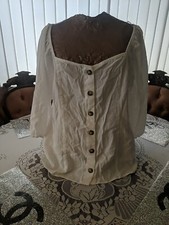 Size white elasticated for sale  BARNSLEY