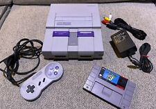 Sistema de consola SNES Super Nintendo con Super Mario World segunda mano  Embacar hacia Argentina