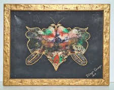 Tableau huile toile d'occasion  Matour