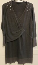Jumper dress grey for sale  LONDON