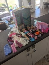 Doll wardrobe lots for sale  RYDE