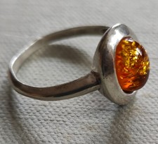 Bague ancienne ambre d'occasion  Haguenau