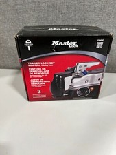 Kit de trava de acoplador de reboque Master Lock 3794DAT aço inoxidável comprar usado  Enviando para Brazil