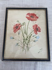 Vintage poppies art for sale  PORTSMOUTH