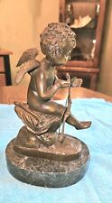 Bronze cupid cherub for sale  Huntsburg