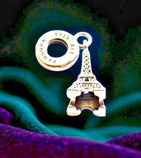Pandora charm eiffel for sale  Shipping to Ireland