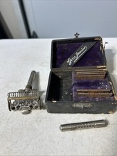 Barbeador de Segurança Vintage 1900 GEM Junior Talheres Apanhador de Espuma (Veja Descrição) comprar usado  Enviando para Brazil
