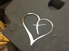 Plasma cut heart for sale  San Tan Valley