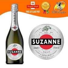 RÓTULO PERSONALIZADO ITALIANO ESPUMANTE ASTI GARRAFA ANIVERSÁRIO QUALQUER OCASIÃO  comprar usado  Enviando para Brazil