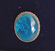 Vintage oval blue for sale  MALDON
