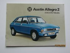 Austin allegro brochure for sale  STROUD