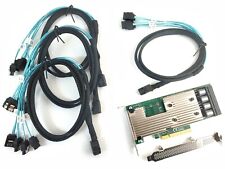 Kontroler Broadcom LSI 9305-16i SATA / SAS HBA 12GB PCIe x8 tryb IT + 4 kable na sprzedaż  Wysyłka do Poland