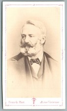 CDV 1870's Victor Hugo Beau Portrait Photographie Ancienne Franck Littérature comprar usado  Enviando para Brazil