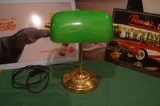 Tischlampe bankerlampe messing gebraucht kaufen  Baesweiler