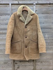 mens vintage sheepskin coat for sale mens vintage sheepskin coat for sale  BRIGHTON