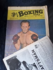 Collectable boxing magazines for sale  COLCHESTER