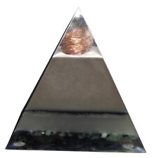 Arte em resina turmalina preta shungite pirâmide de orgonita. comprar usado  Enviando para Brazil