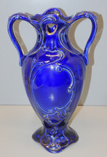 Vase ceramique bleu d'occasion  Soyaux