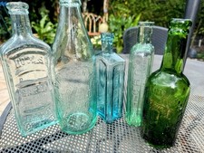 Victorian glass coloured for sale  NEWTON-LE-WILLOWS