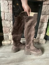 Stiefel wildleder look gebraucht kaufen  Langen