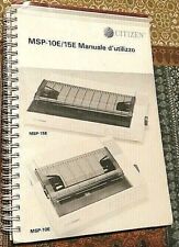 Manuale stampante aghi usato  Roma