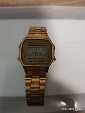 Relógio Casio caixa original anos 80 vintage digital ILLUMINATOR pulseira de metal comprar usado  Enviando para Brazil