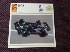 Lotus 1977 1978 for sale  UK
