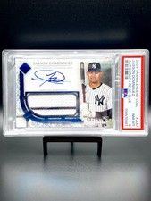 2024 Topps Transcendent Jasson Dominguez AUTOMÁTICO, RELÍQUIA JUMBO, AZUL /10! Yankees de controle remoto comprar usado 2024 Topps Transcendent Jasson Dominguez AUTOMÁTICO, RELÍQUIA JUMBO, AZUL /10! Yankees de controle remoto comprar usado  Enviando para Brazil
