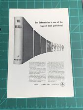 1945 print bell for sale  South Bend