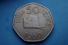 Guernsey 50p fifty for sale  ROSS-ON-WYE