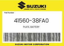 Suzuki genuine plate for sale  Christiansburg