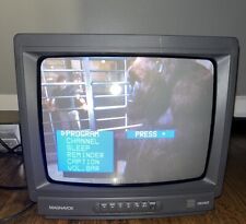 TV Philips Magnavox HD1305 C121 13" CRT caixa colorida para jogos retrô comprar usado  Enviando para Brazil