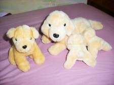 Lot peluche chiens d'occasion  Fleury-les-Aubrais