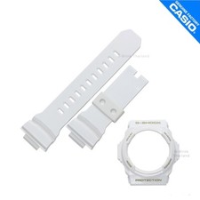 Pulseira e moldura de relógio genuínas Casio G-Shock GA-150 GA-300 letras brancas brilhantes/douradas comprar usado  Enviando para Brazil